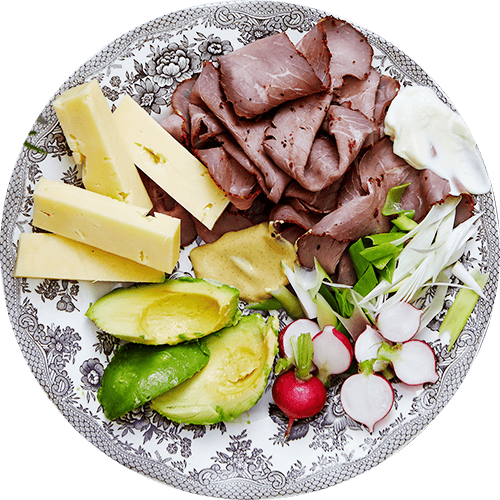 Easy and quick no-cooking low carb meals