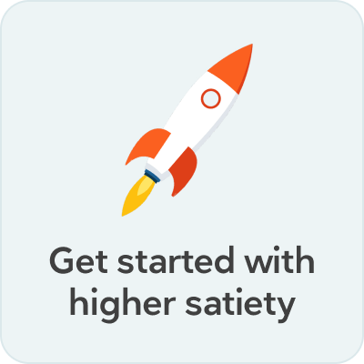 Cómo empezar la dieta alta en saciedad